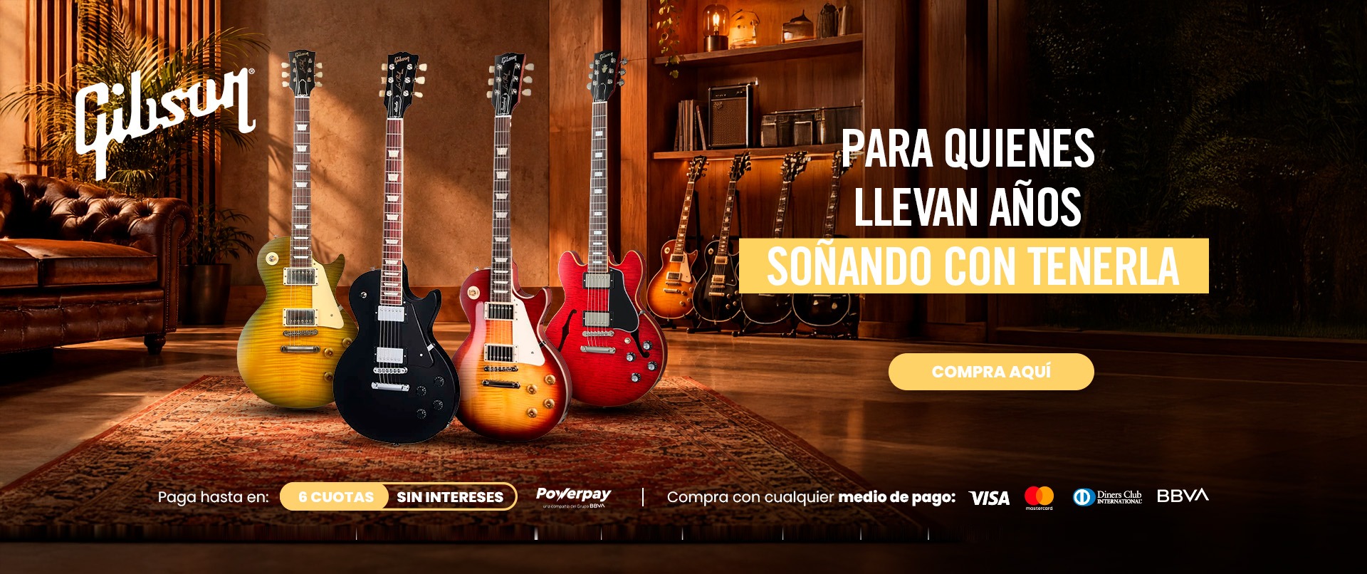 Gibson: para quienes llevan años soñando con tenerla