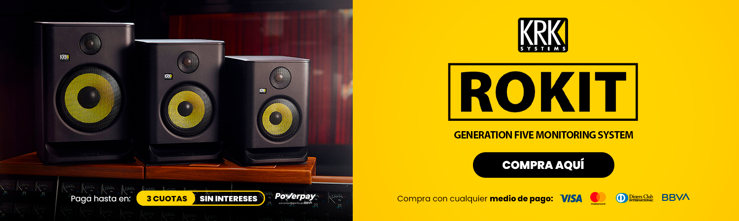 Monitores de estudio KRK Rokit G5